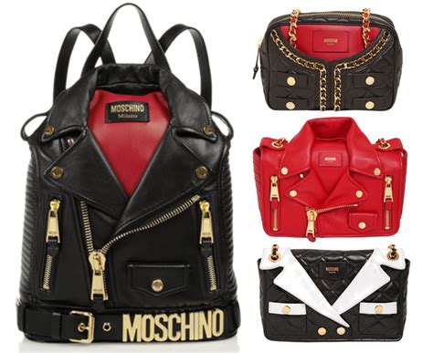 fake moschino bag that looks like a jacket|real moschino bags.